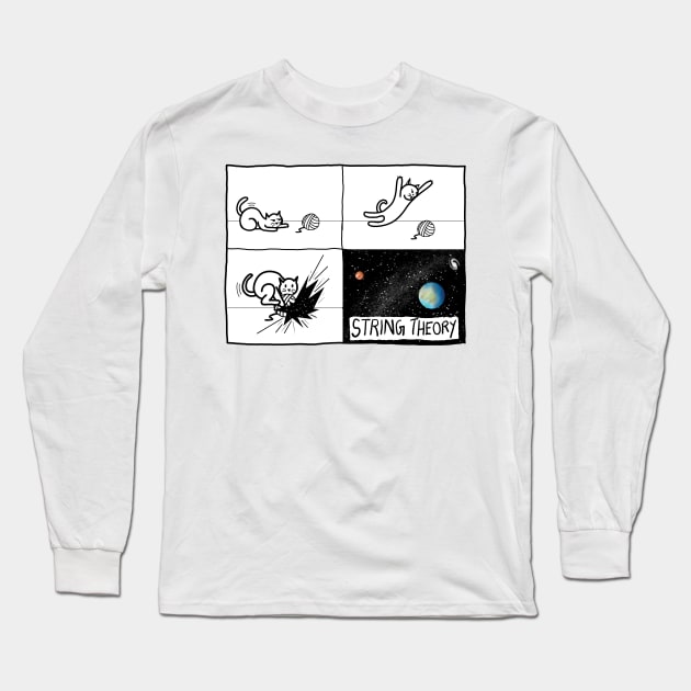 String Theory Long Sleeve T-Shirt by hereticwear